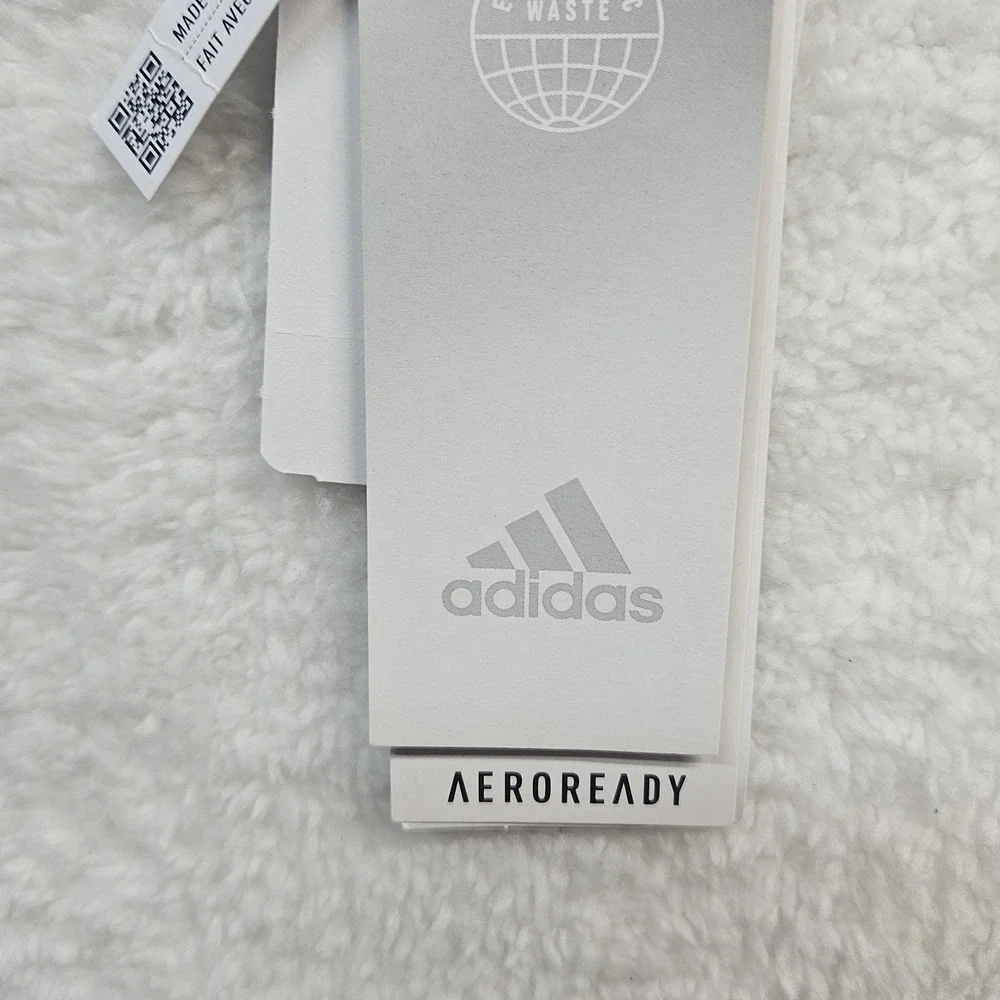 Adidas Men's Tank Top Athletic Gray White Logo Sleeveless Gym Workout Run 3XL
